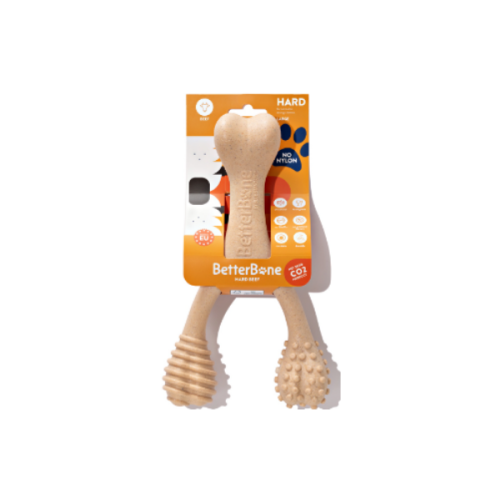 BETTERBONE LARGE HARD BEEF Gryzak z bezpiecznej celulozy roślinnej dla dużych psów - z wołowiną   (1).png