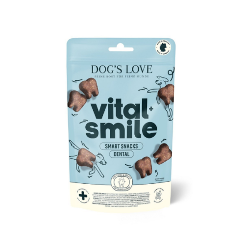 DOG'S LOVE Przysmaki funkcyjne na zdrowe zęby i świeży oddech tawy  dla psów - 150 g  (1).png