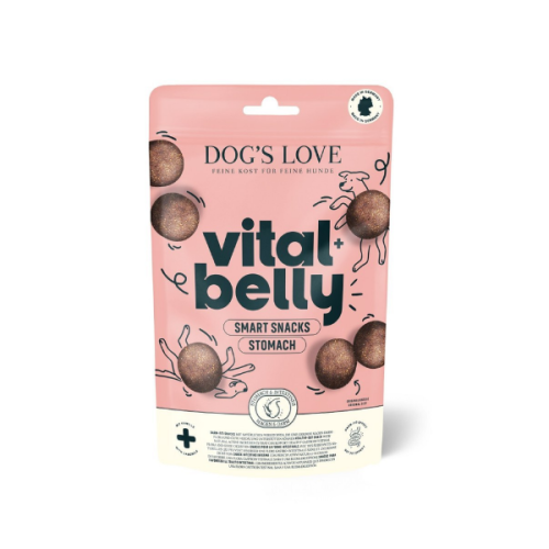 DOG'S LOVE Przysmaki funkcyjne na zdrowe trawienie - dla psów - 150 g  (1).png