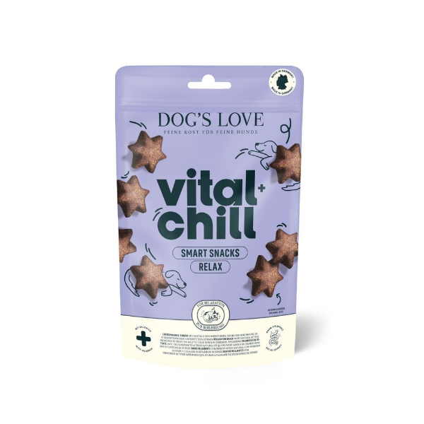 DOG'S LOVE Przysmaki funkcyjne na relaks i redukcje stresu - dla psów - 150 g (1).png