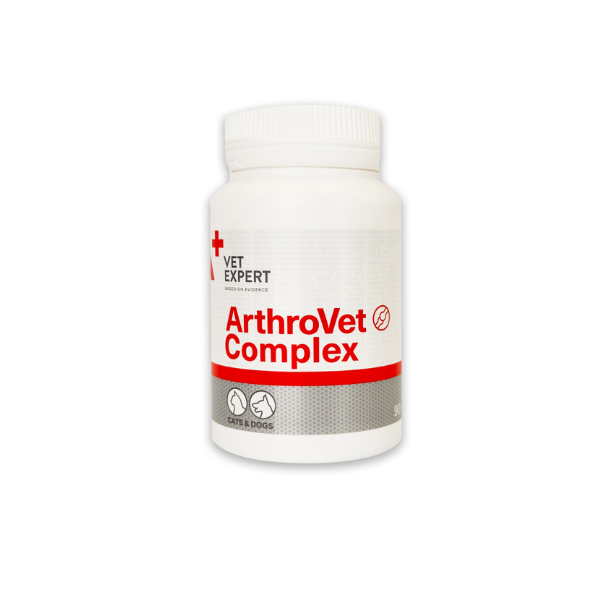 VET Expert ArthroVet Complex  - preparat na zdrowe stawy i chrząstki dla psów i kotów - 90 tabletek.png