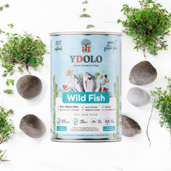 YDOLO Wild Fish Karma mokra dla psów - ryby morskie - 400 g (4).png