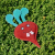 GREEN &amp; WILD'S Terry the Turnip - zabawka dla psa - rzepa - 4