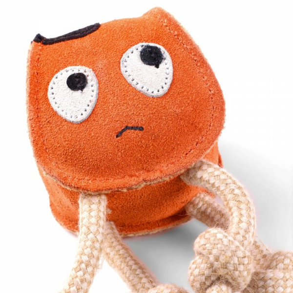 GREEN WILD'S Sid the Squid - zabawka dla psa - kałamarnica (2).png