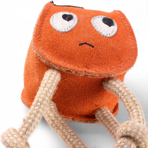 GREEN WILD'S Sid the Squid - zabawka dla psa - kałamarnica (3).png