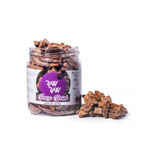RAW RAW Liofilizowana wątroba królicza - 80 g.png