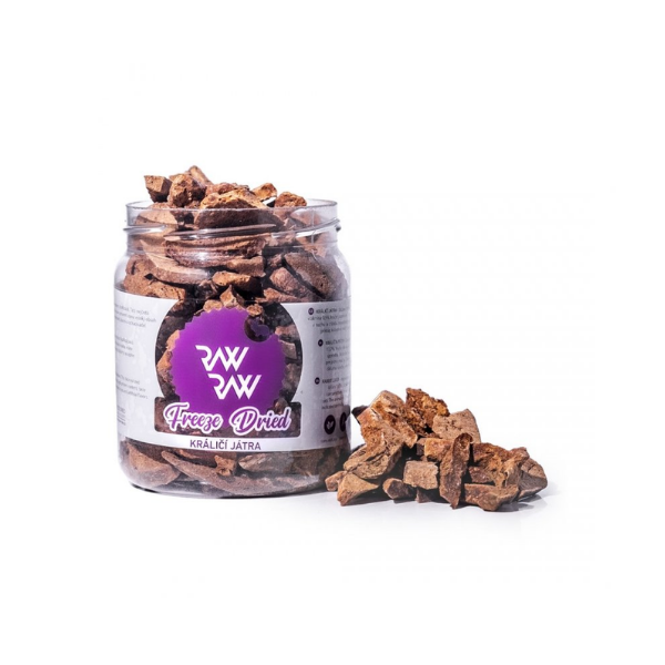 RAW RAW Liofilizowana wątroba królicza - 80 g.png