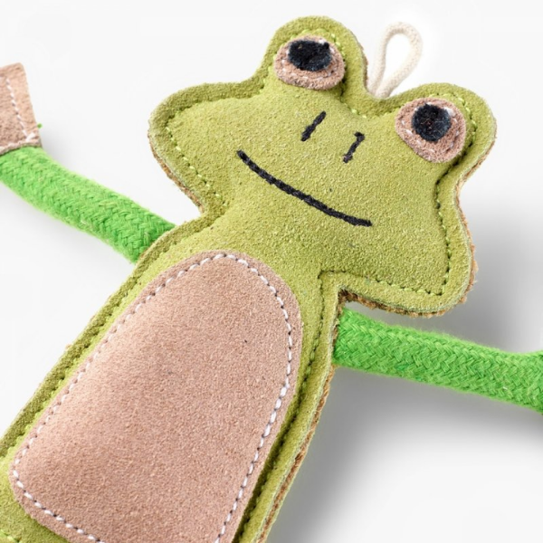 GREEN WILDS  Francois Le Frog  - zabawka dla psa - żaba (3).png