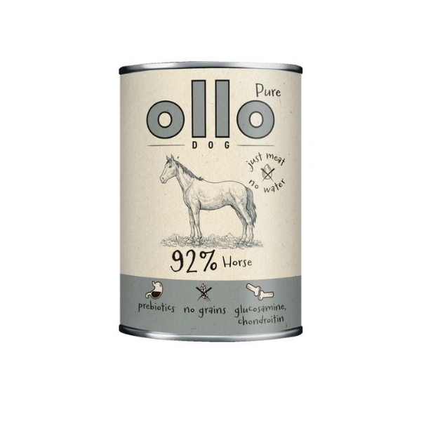 OLLO Konina - karma mokra PURE dla psa - 400 g   (1).png