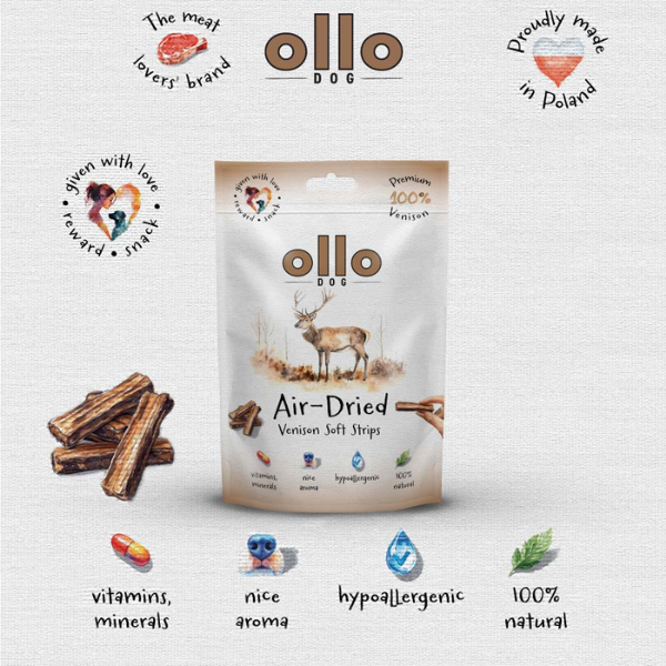 OLLO Przysmaki monobiałkowe z jelenia dla psa - 80 g (3).png