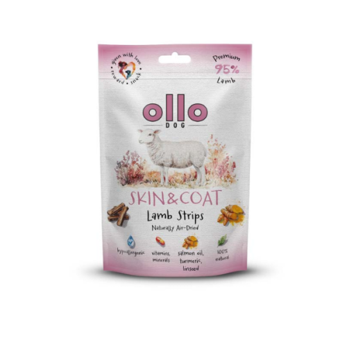 OLLO Przysmaki monobiałkowe z jagnięciny  dla psa - 80 g.png