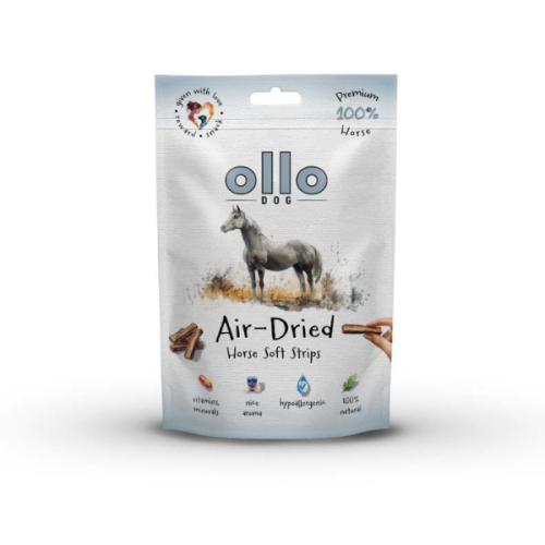 OLLO Przysmaki monobiałkowe z koniny dla psa - 80 g.png