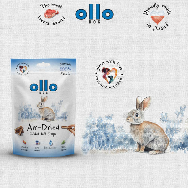 OLLO Przysmaki monobiałkowe z królika dla psa - 80 g  (3).png