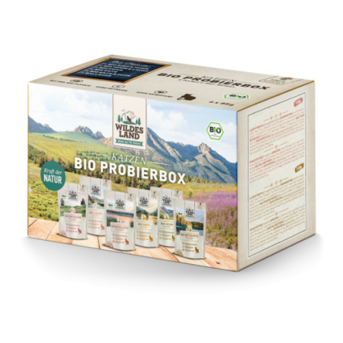 WILDES LAND CAT BIO Box próbny karm bio dla kotów.png