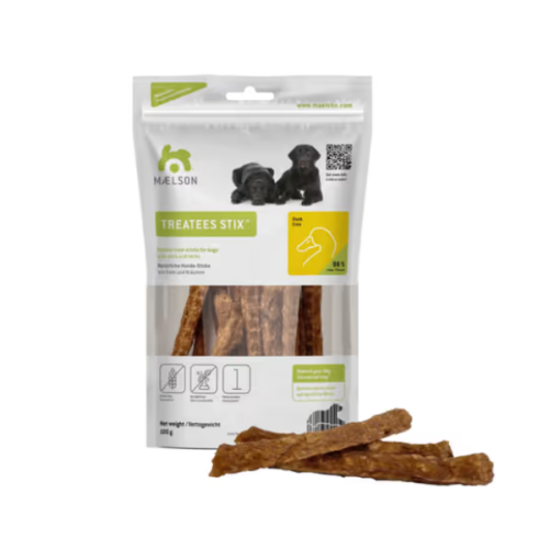 MAELSON Suszone mięso z kaczki - naturalne  przysmaki dla psów - 100 g.png