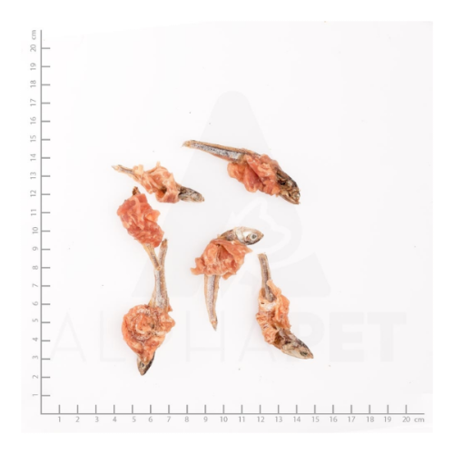 WILDES LAND Filet z piersi kurczaka z rybkami - przysmaki mięsne dla psa i kota - 70 g (2).png