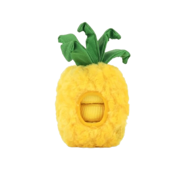 P.L.A.Y. Ananas - norka szeleszcząca z piszczącymi krążkami - zabawka dla psów (2).png