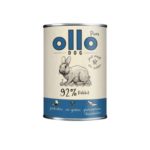 OLLO Królik - karma mokra PURE dla psa - 400 g (1).png
