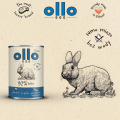 OLLO Królik - karma mokra PURE dla psa - 400 g (5).png