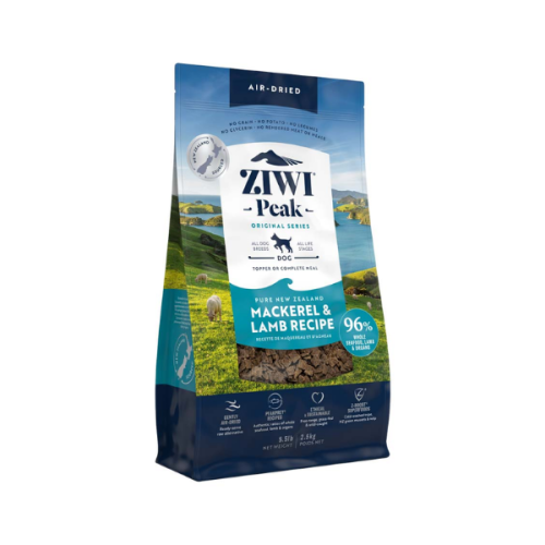 ZIWIPEAK  AIR DRIED Makrela i jagnięcina - karma sucha suszona powietrzem dla psów (1).png