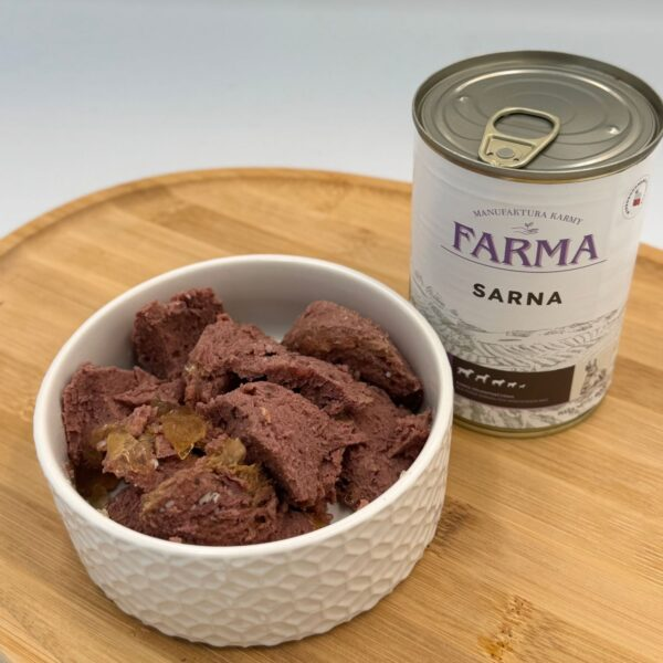 FARMA Sarna - karma mokra  dla psa - 400 g (2).png
