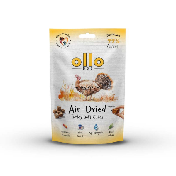 OLLO SOFT CUBE Przysmaki w kształcie kostek z indyka dla psów - 80 g (1).png