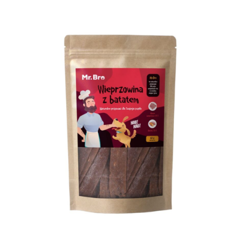 MR.BRO Strips - wieprzowina z batatem- przysmaki dla psów - 82 g.png