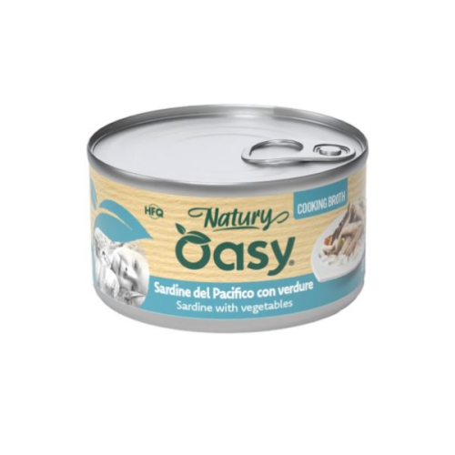 OASY NATURY cooking broth Karma mokra z sardynkami i warzywami dla kotów - 85 g.png