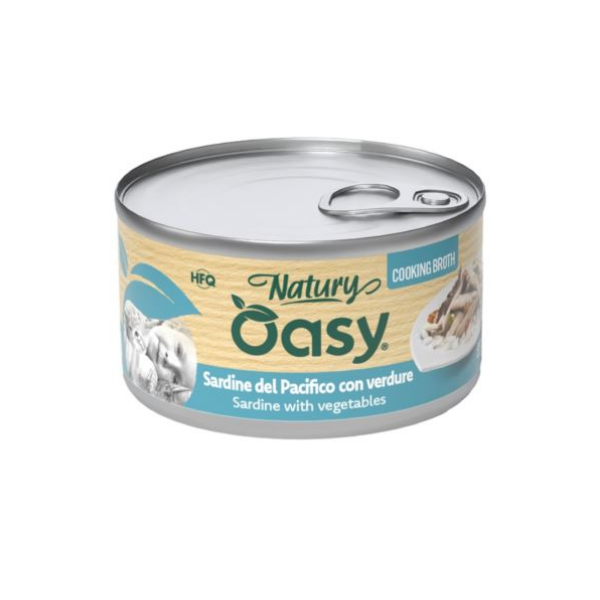 OASY NATURY cooking broth Karma mokra z sardynkami i warzywami dla kotów - 85 g.png