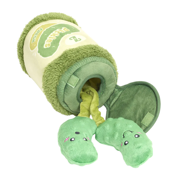 ZIPPYPAWS Zabawka węchową dla psa z piszczącymi elementami - słoik z ogórkami  (6).png