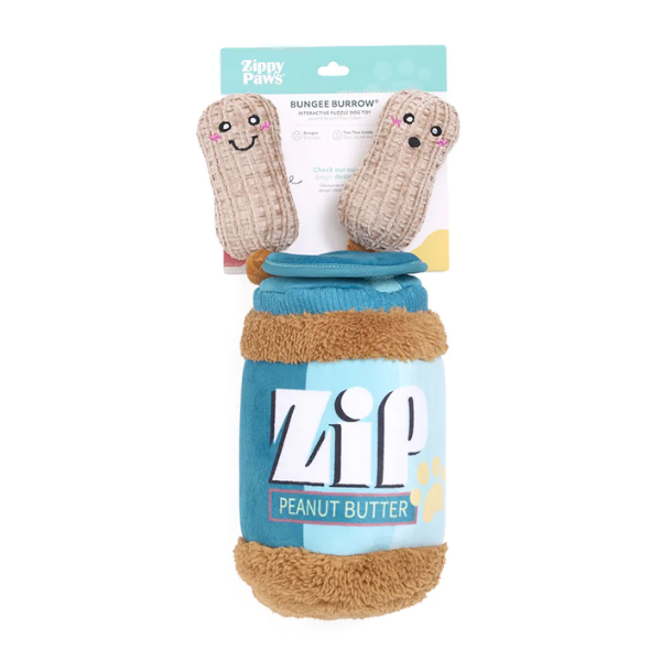 ZIPPYPAWS Zabawka węchową dla psa z piszczącymi elementami - słoik z masłem orzechowym (4).png
