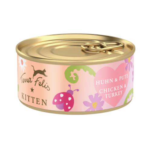 Terra Felis KITTEN - karma mokra z kurczakiem i indykiem dla kociąt - 70 g (1).png