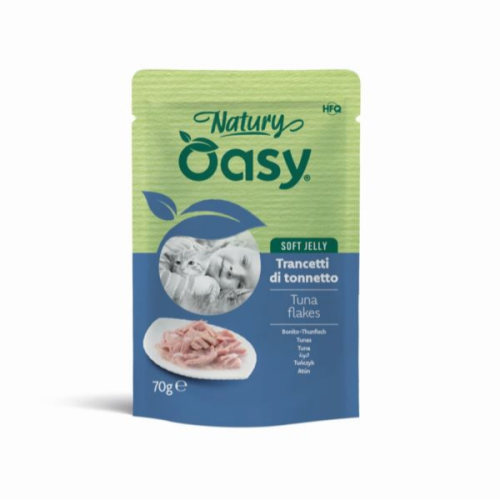 OASY NATURY Karma uzupełniająca dla kotów - tuńczyk - 70 g.png