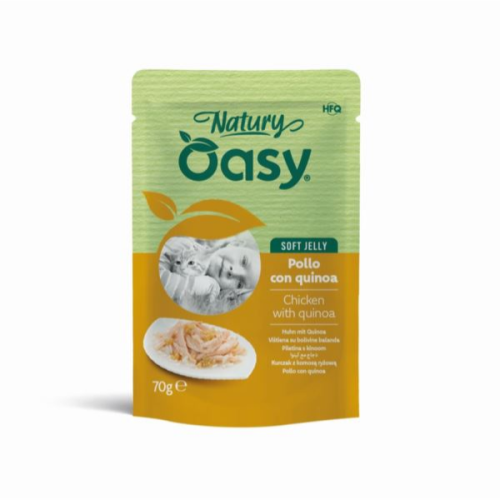 OASY NATURY Karma uzupełniająca dla kotów - kurczak z komosą ryżową - 70 g.png