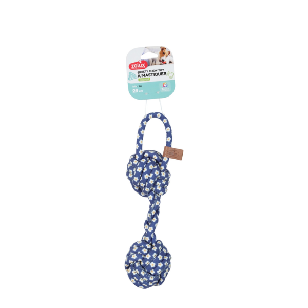 ZOLUX  Zabawka BLUE FLOWER dla  psa - hantel sznur  (2).png