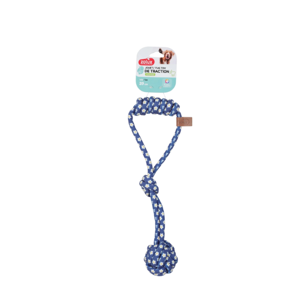 ZOLUX  Zabawka BLUE FLOWER dla  psa - szarpak węzeł sznur  (2).png