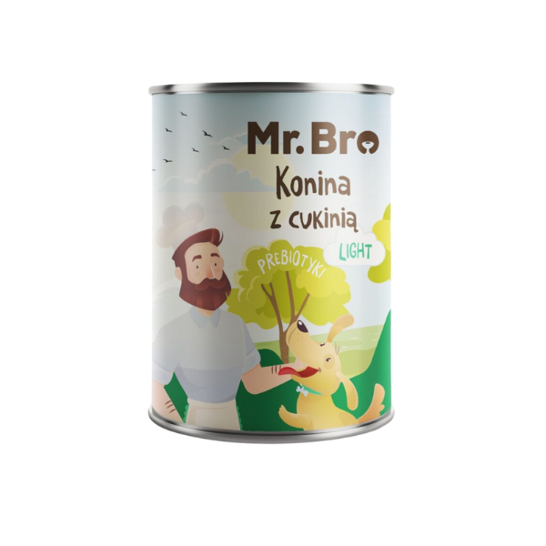 MR BRO LIGHT Konina z cukinią - niskotłuszczowa karma mokra dla psa - 400 g.png