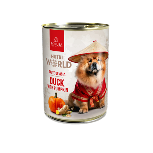 POKUSA Nutri World Karma mokra monoproteina - kaczka dla psów - 400 g (2).png