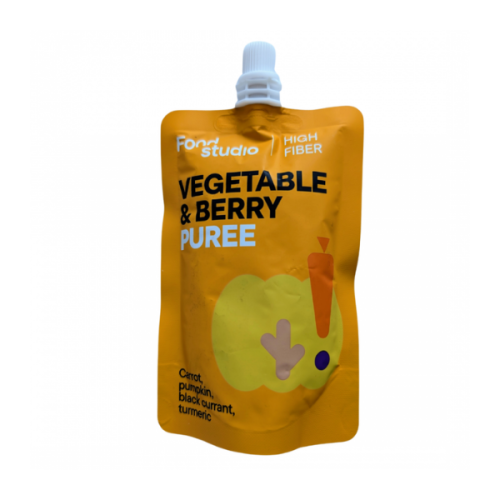 FOOD STUDIO CHEFS PUREE WARZYWNO-OWOCOWE z marchewką, dynią, czarną porzeczką i kurkumą dla psów - 150 ml  (1).png