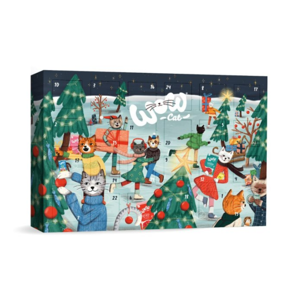 WOW CAT Kalendarz adwentowy dla kota - 60 g (1).png