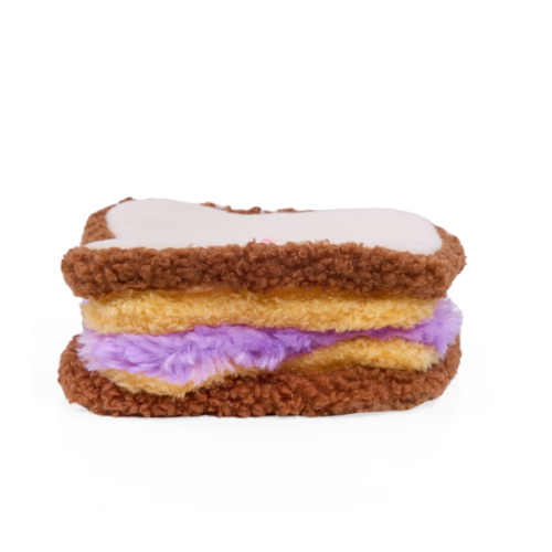 ZippyPaws Mata węchowa Sandwich Snufflerz -  masło orzechowe z dżemem dla psów (2).png