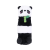 ZippyPaws Panda Snoozies - ultrasoniczna zabawka dla psa (1).png