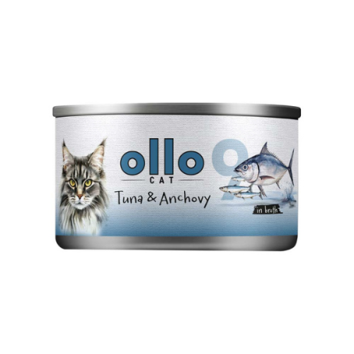 OLLO CAT nr 9 Tuńczyk z anchois w sosie własnym - karma mokra dla kotów - 70 g (1).png