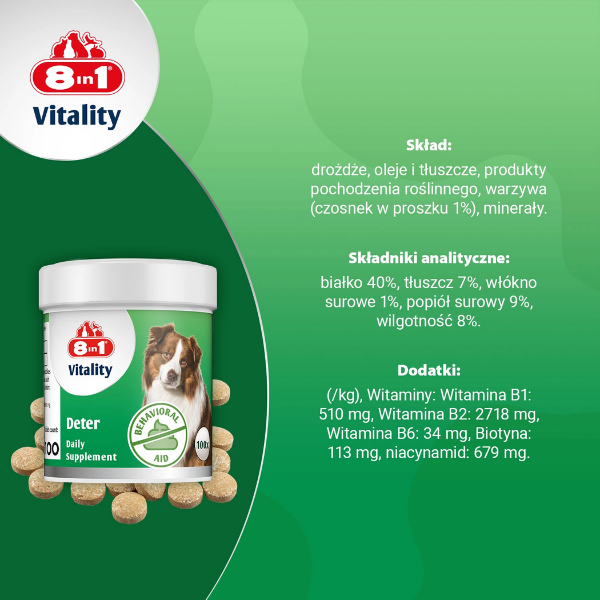 8in1 Vitality Deter Tabletki dla psów przeciw koprofagii - 100 tabletek (9).png