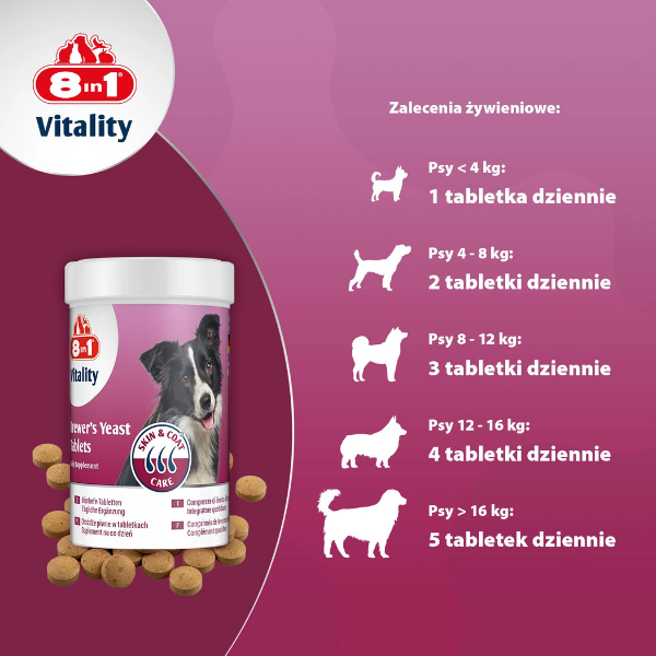 8in1 Vitality Drożdże piwne dla psów - 260 tabletek (8).png