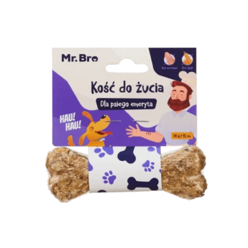 MR BRO Kość do żucia dla psiego emeryta - 12 cm.png