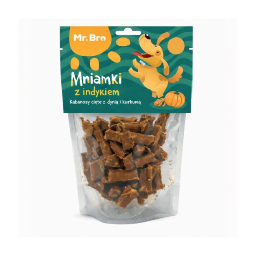 MR BRO Mniamki Przysmaki z indyka dla psów - 80 g.png