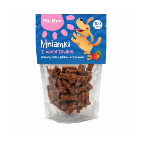 MR BRO Mniamki Przysmaki z wieprzowiny dla psów - 80 g.png