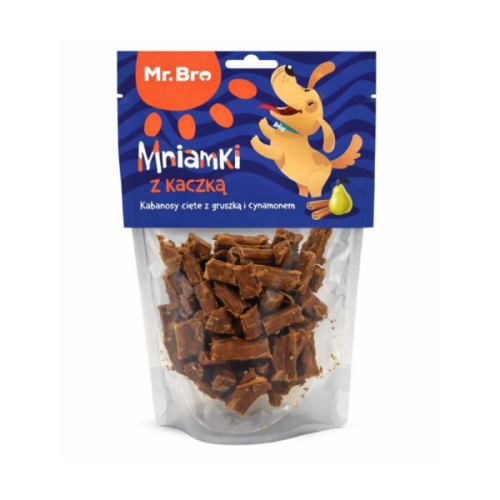 MR BRO Mniamki Przysmaki z kaczki dla psów - 80 g.png