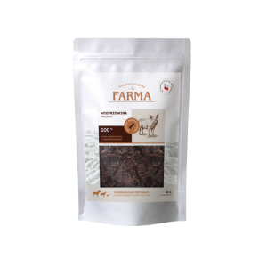 FARMA Trenerki z wieprzowiny dla psów - 80g